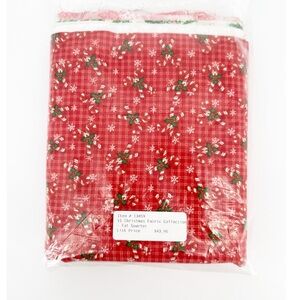 Holiday Christmas Winter 15 pc Fat Quarter Bundle Quilt Fabric